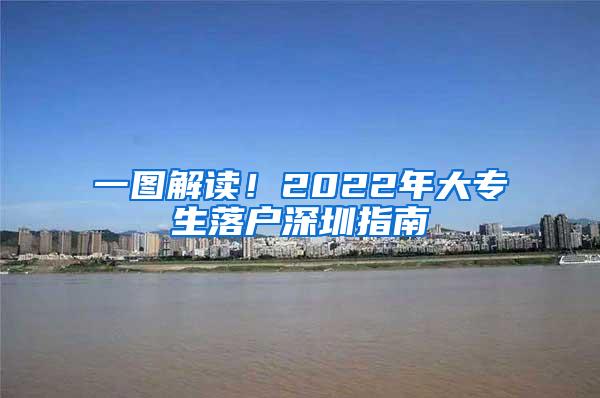 一图解读！2022年大专生落户深圳指南